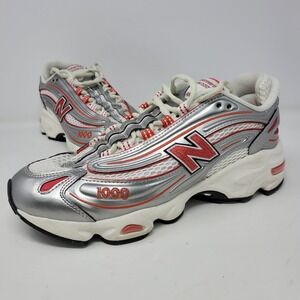 New Balance Thisisneverthat x 1000 Metallic Silver Red M1000TI - Size 8.5 M